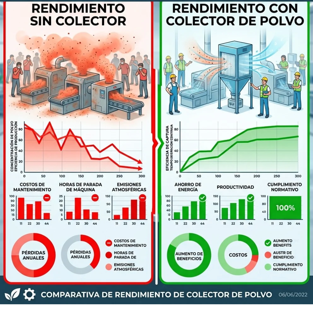 Elegir el colector de polvo industrial adecuado